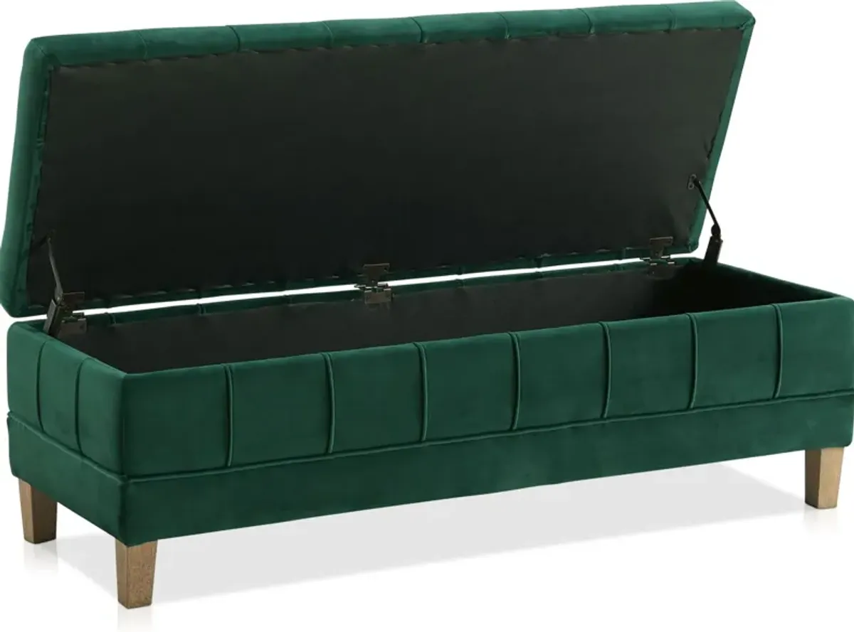 Jayde Ottoman - Green