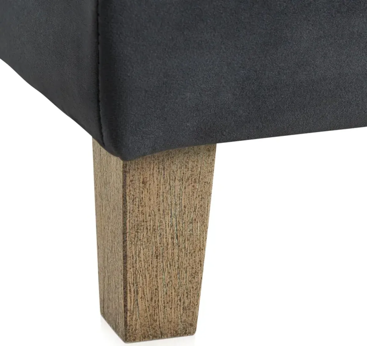 Jayde Ottoman - Charcoal