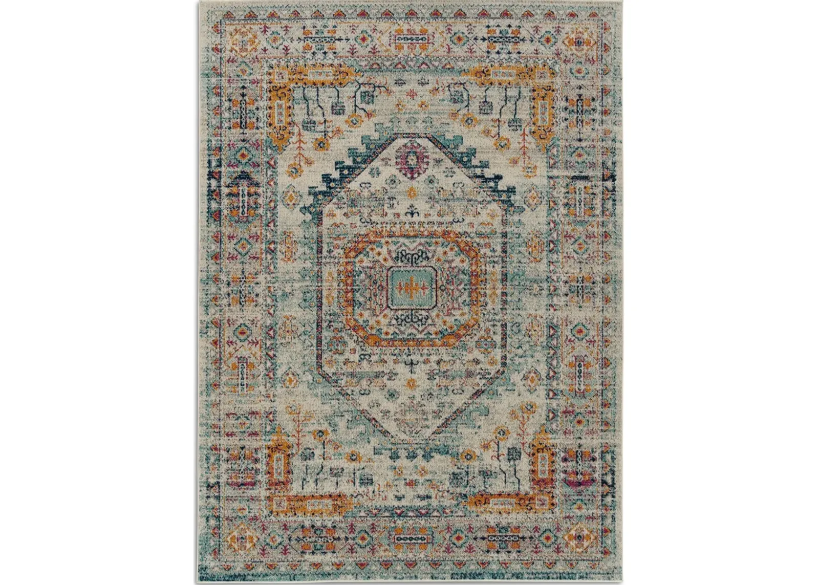 Samad 4' x 6' Area Rug - Multi