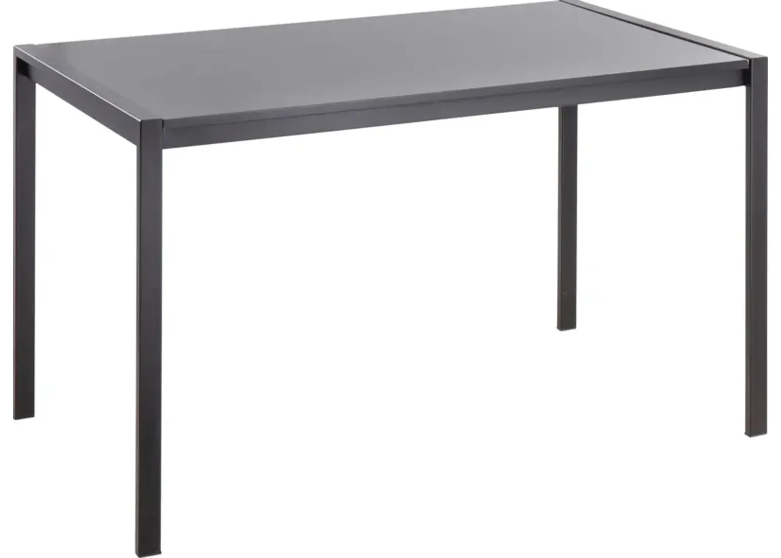 Wheaton Dining Table - Black Metal