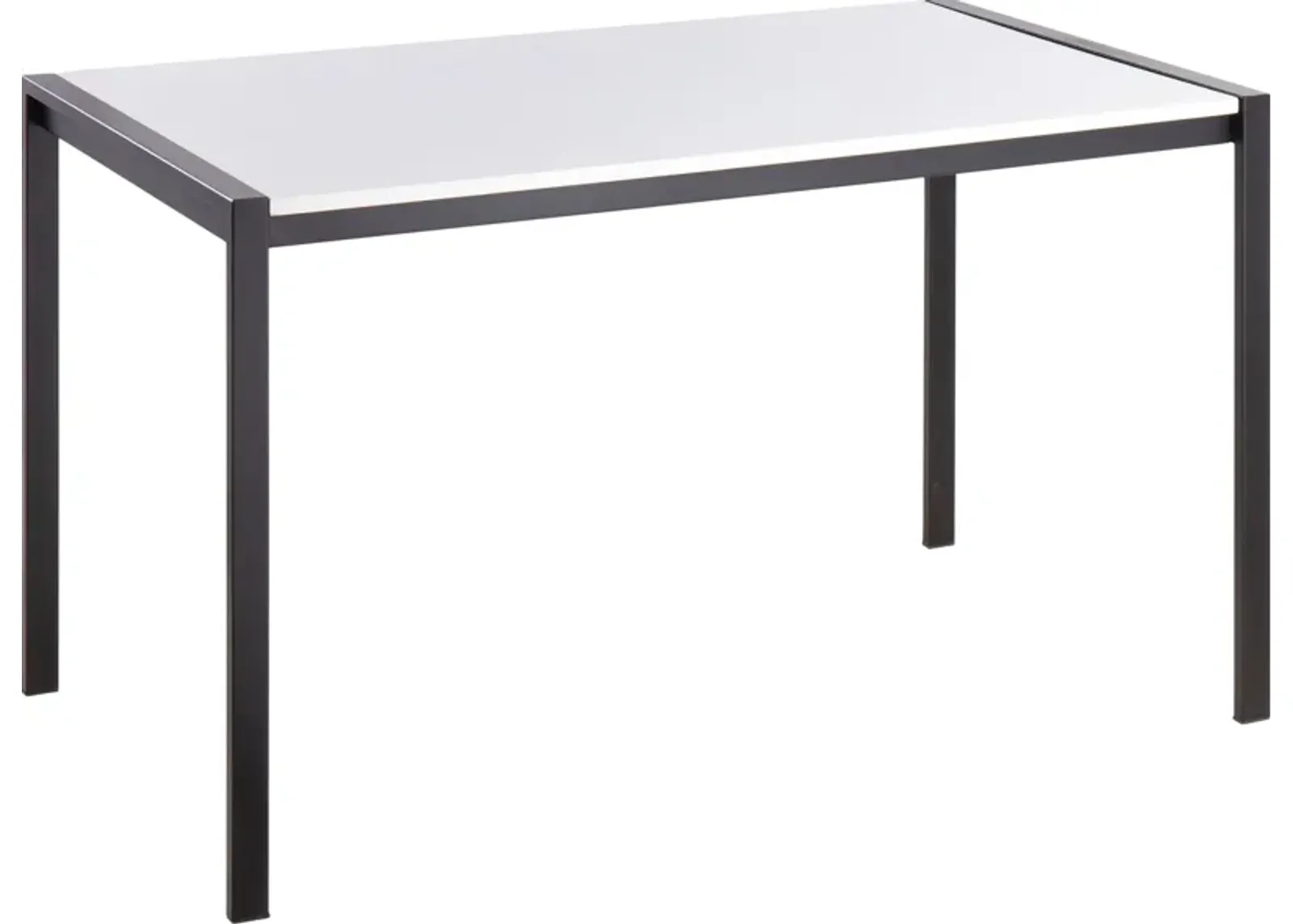 Wheaton Dining Table - White Metal