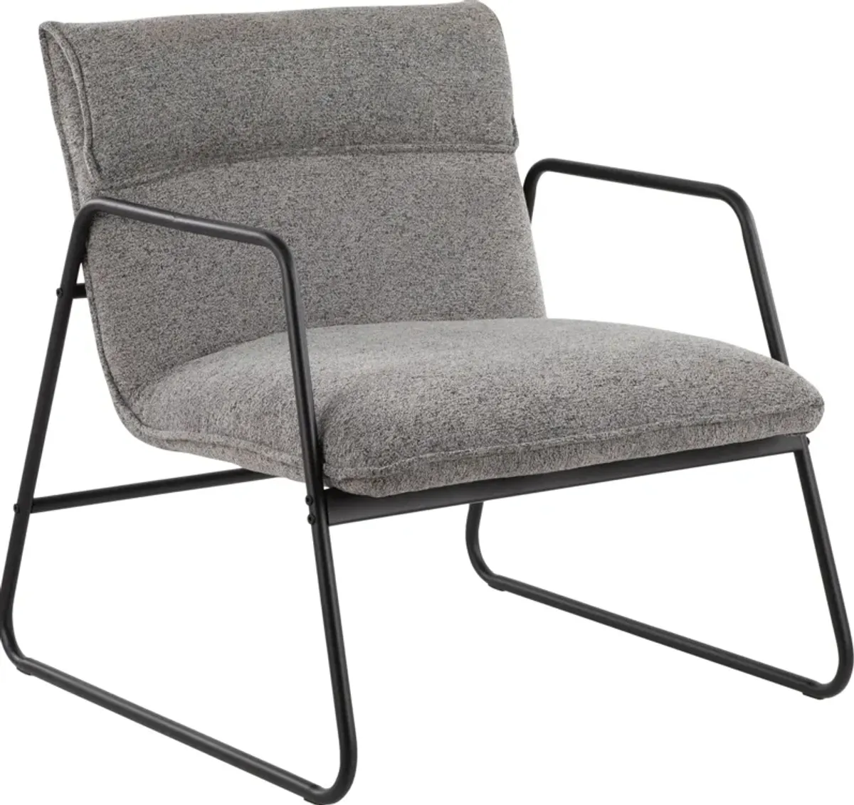 Santos Accent Chair - Blackk/Gray