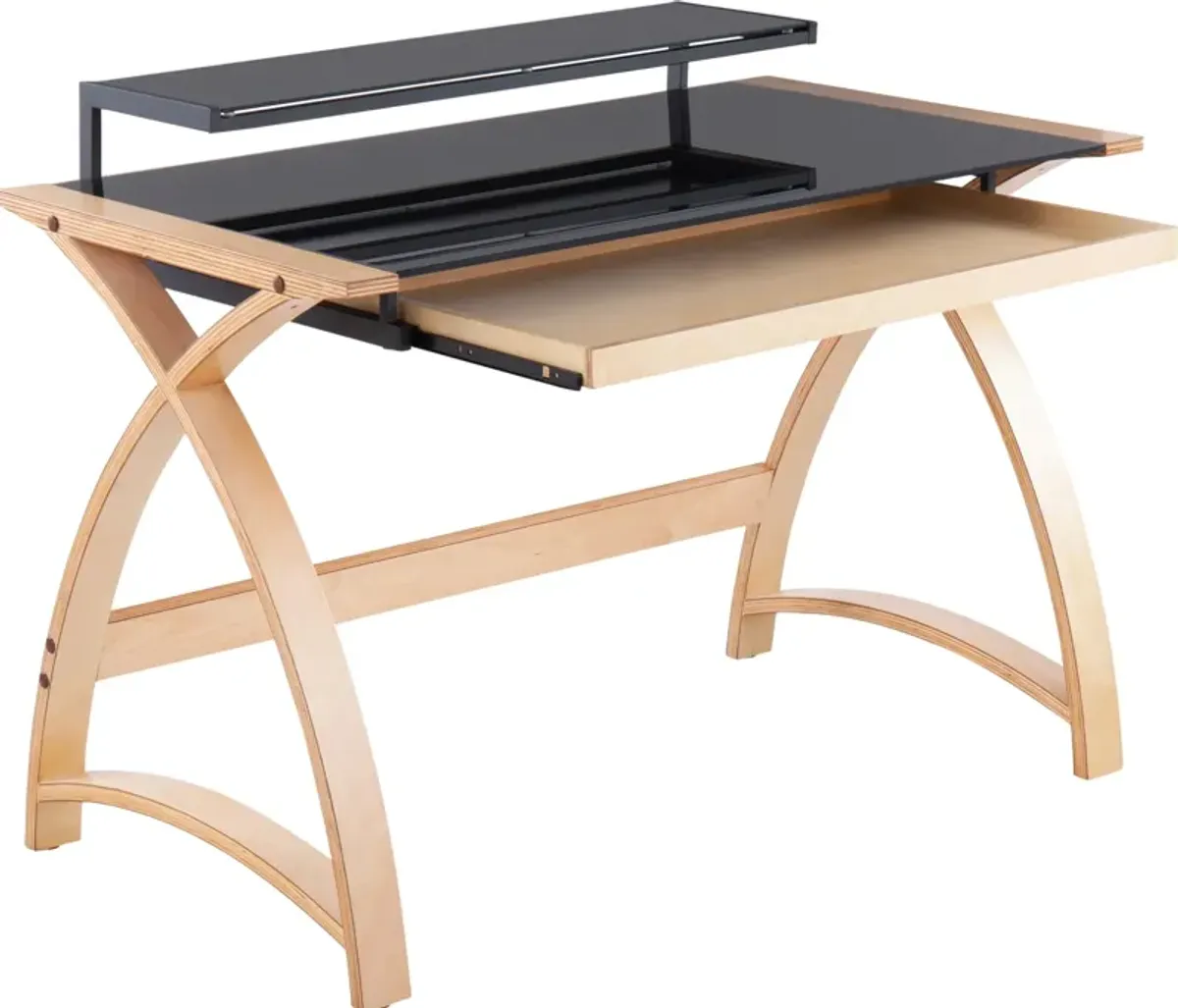 Fina Desk - Natural/Black