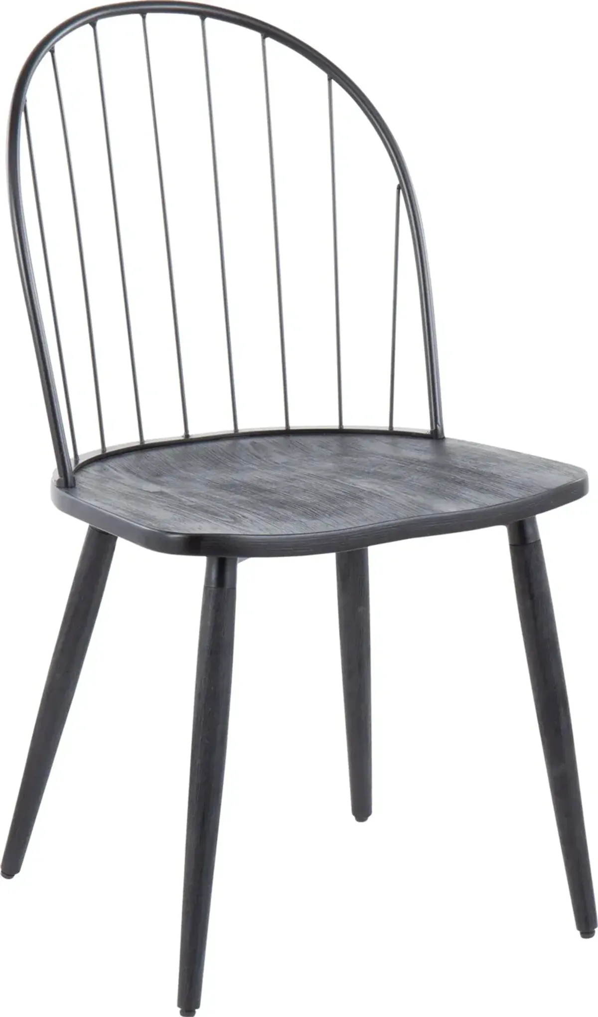 Eileen Set of 2 Dining Chairs - Black