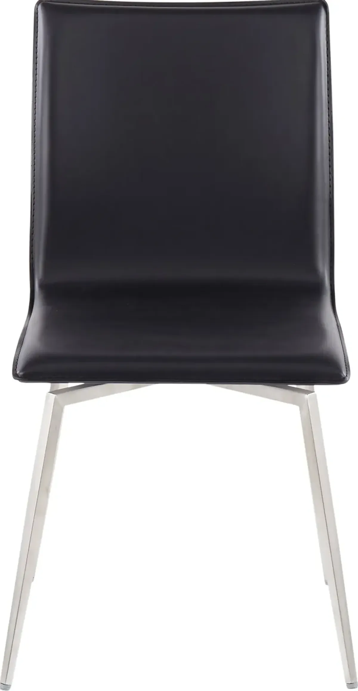 Midas Set of 2 Dining Chairs - Black