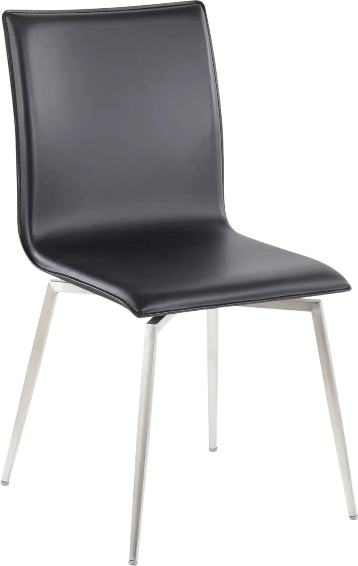 Midas Set of 2 Dining Chairs - Black