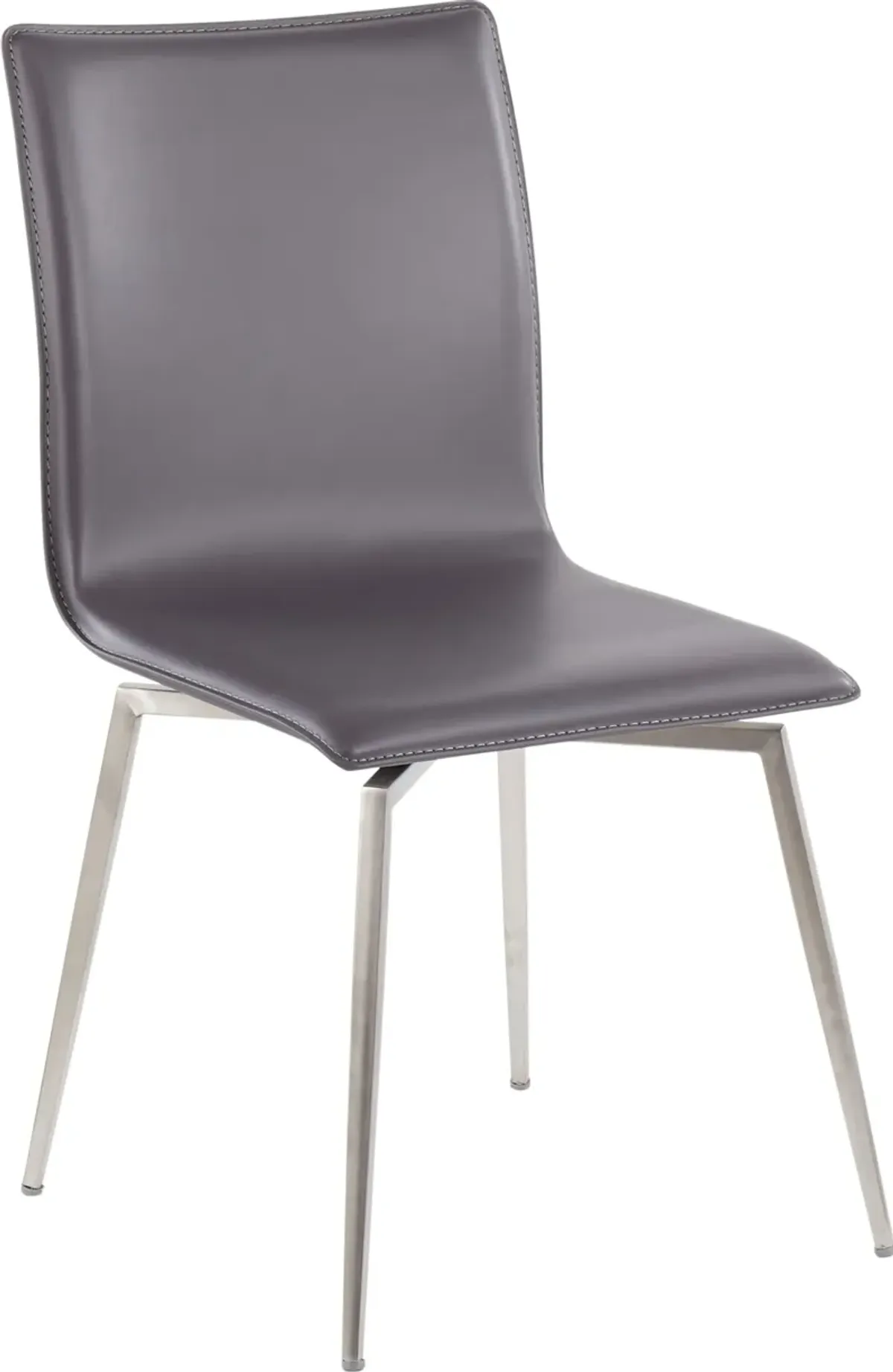 Midas Set of 2 Dining Chairs - Gray