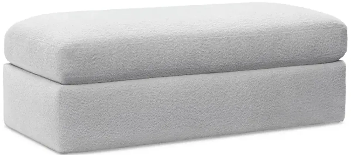 Haven Foam Comfort Ottoman - Oslo Snow