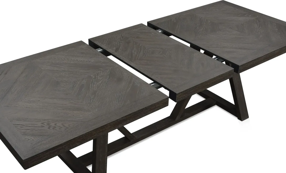 Edison Trestle Extendable Dining Table