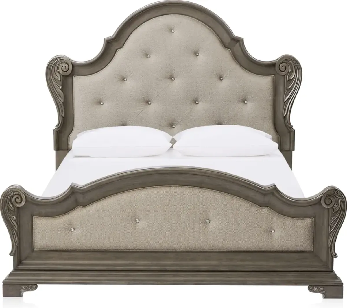 Vivian 5-Piece Queen Bedroom Set with Dresser and Mirror