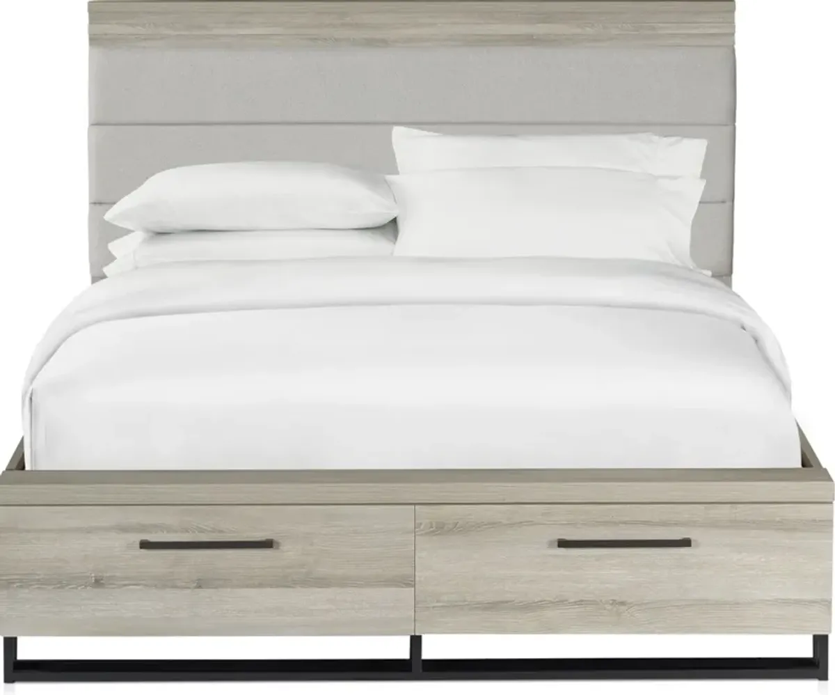 Nolan King Storage Bed