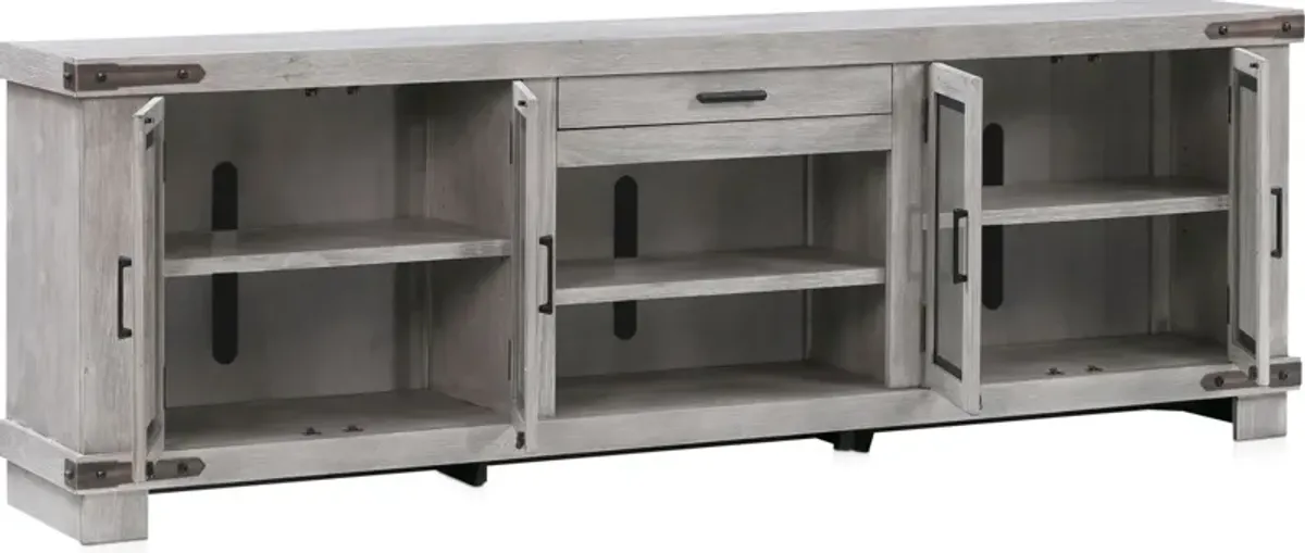 Sterling 96" TV Stand - Gray