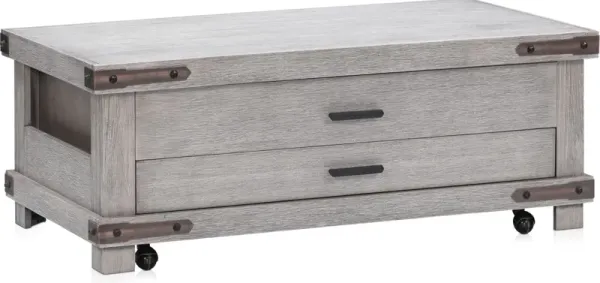 Sterling Lift-Top Coffee Table - Gray