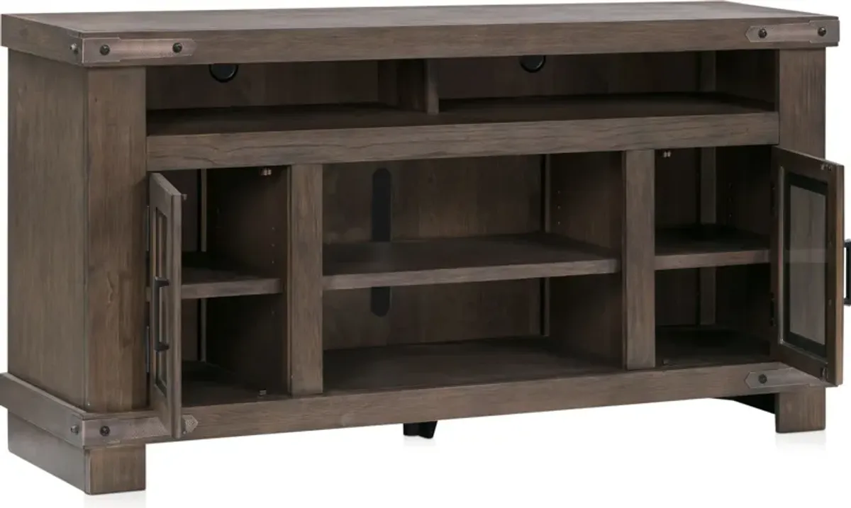 Sterling 65" TV Stand - Brown