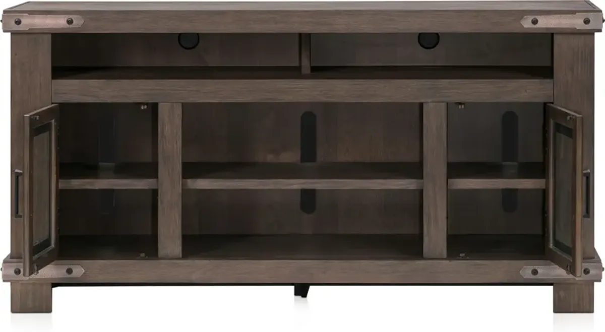 Sterling 65" TV Stand - Brown