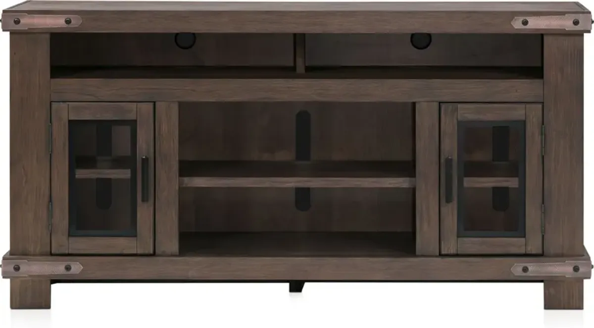 Sterling 65" TV Stand - Brown