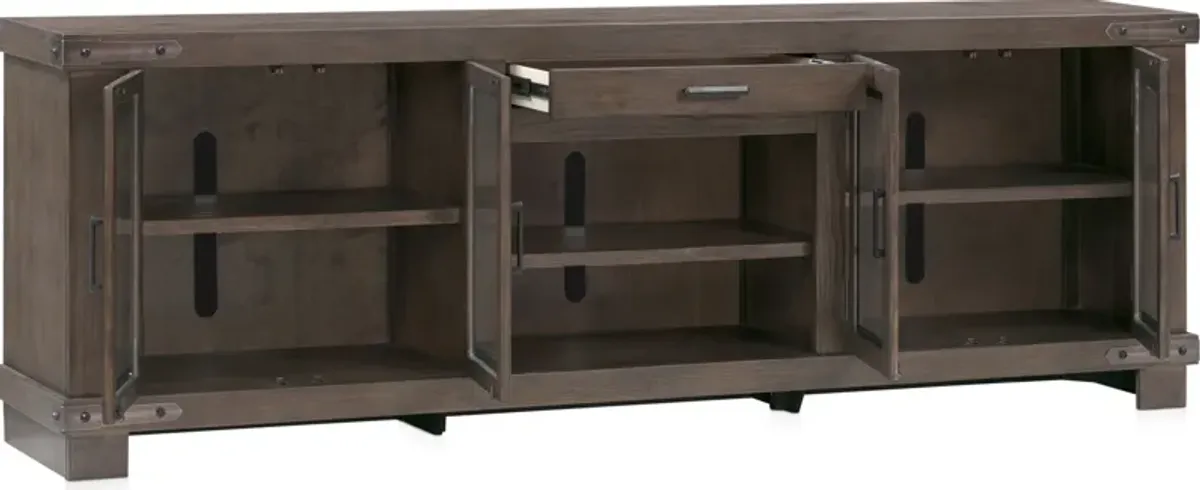 Sterling 96" TV Stand - Brown