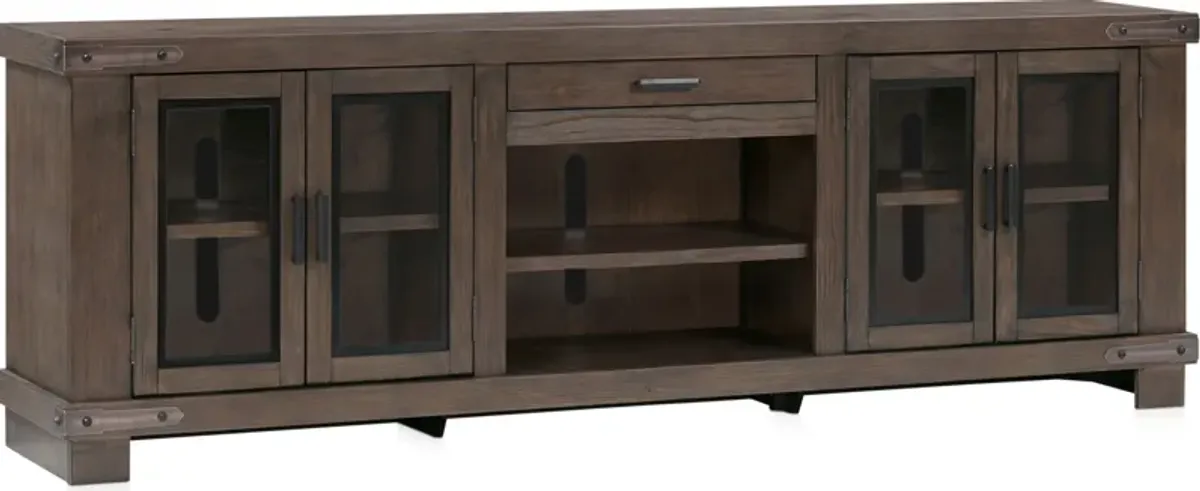 Sterling 96" TV Stand - Brown