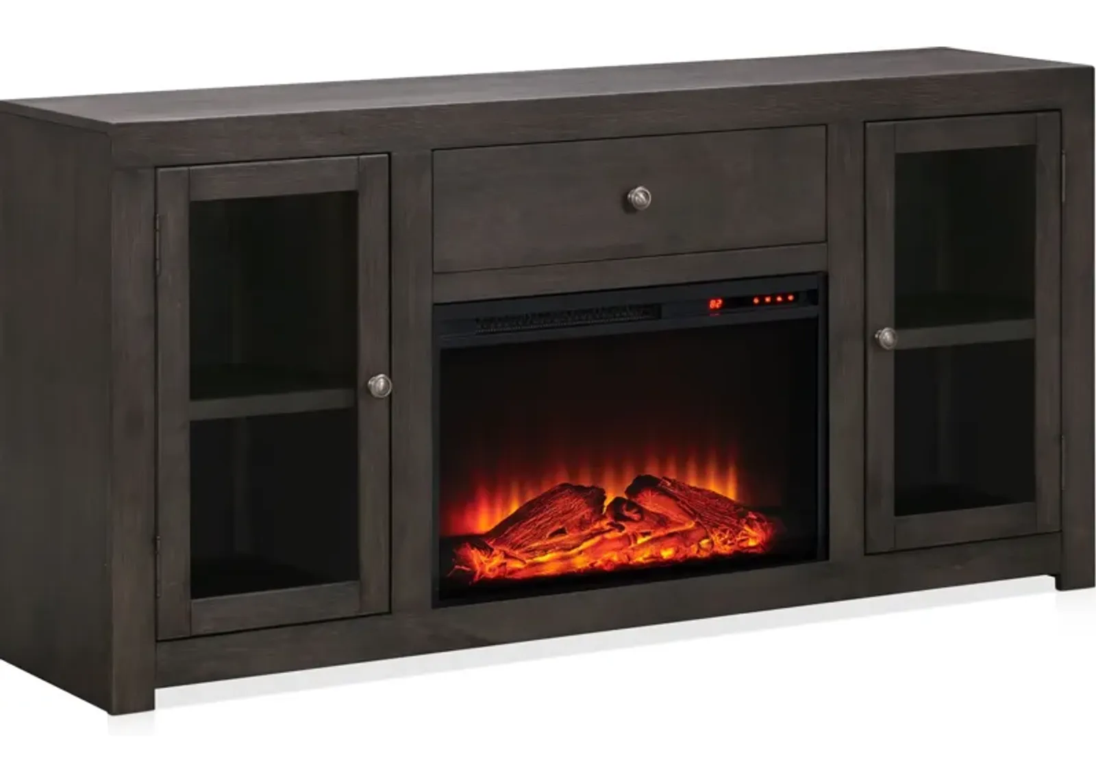 Butler 65" Traditional Fireplace TV Stand - Brown