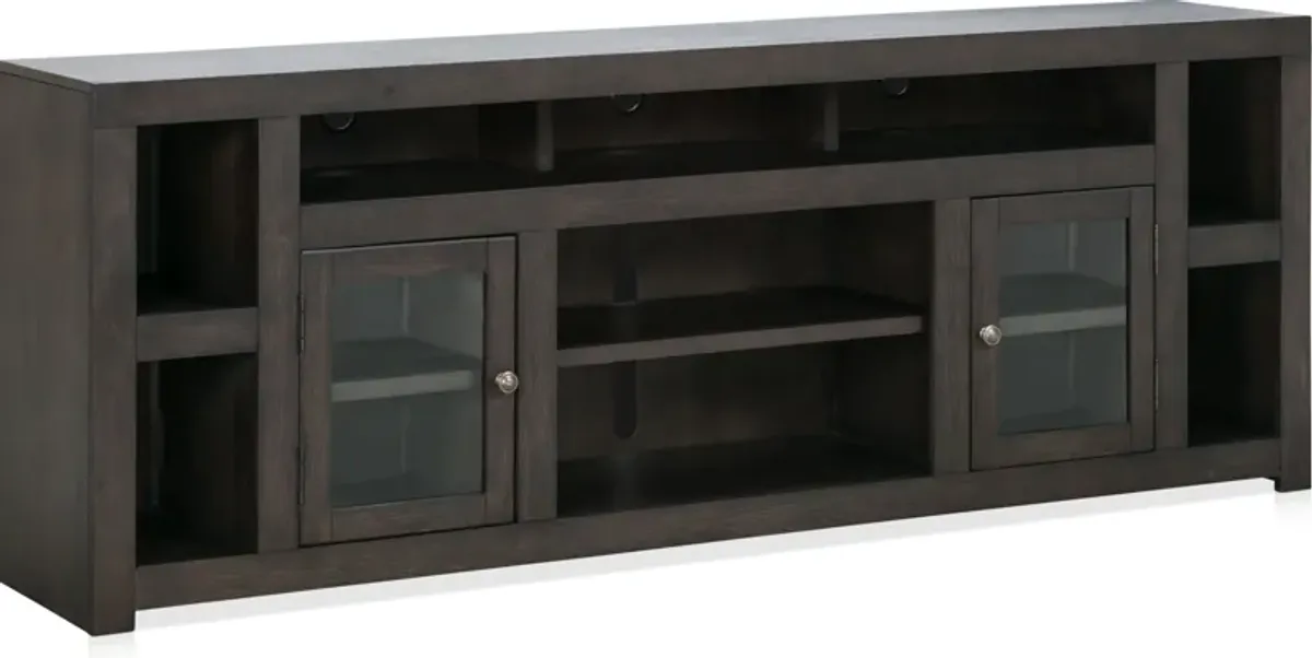 Butler 85" TV Stand - Brown