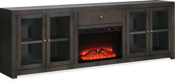Butler 96" Traditional Fireplace TV Stand - Brown