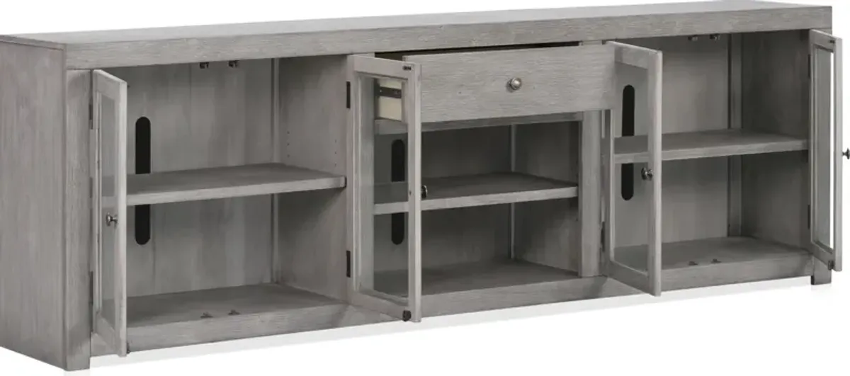 Butler 96" TV Stand - Gray