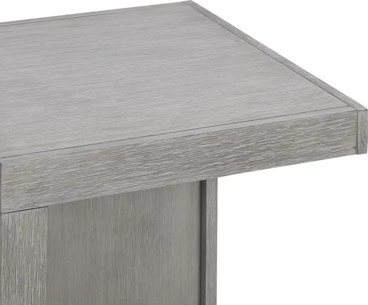 Butler End Table - Gray