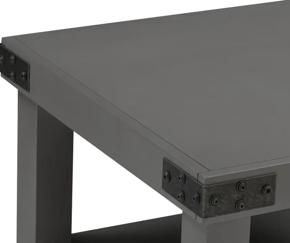 Fairmont End Table - Gray