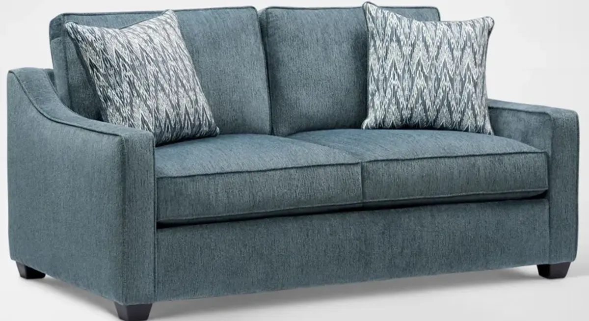 Callie Sofa, Loveseat and Chair - Navy