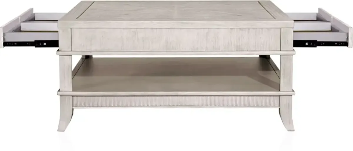 Hazel Coffee Table - Water White