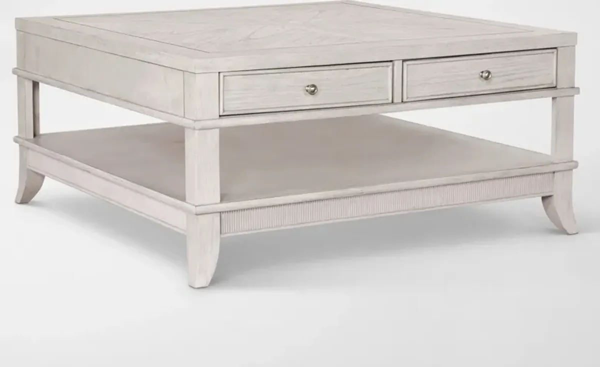 Hazel Coffee Table - Water White