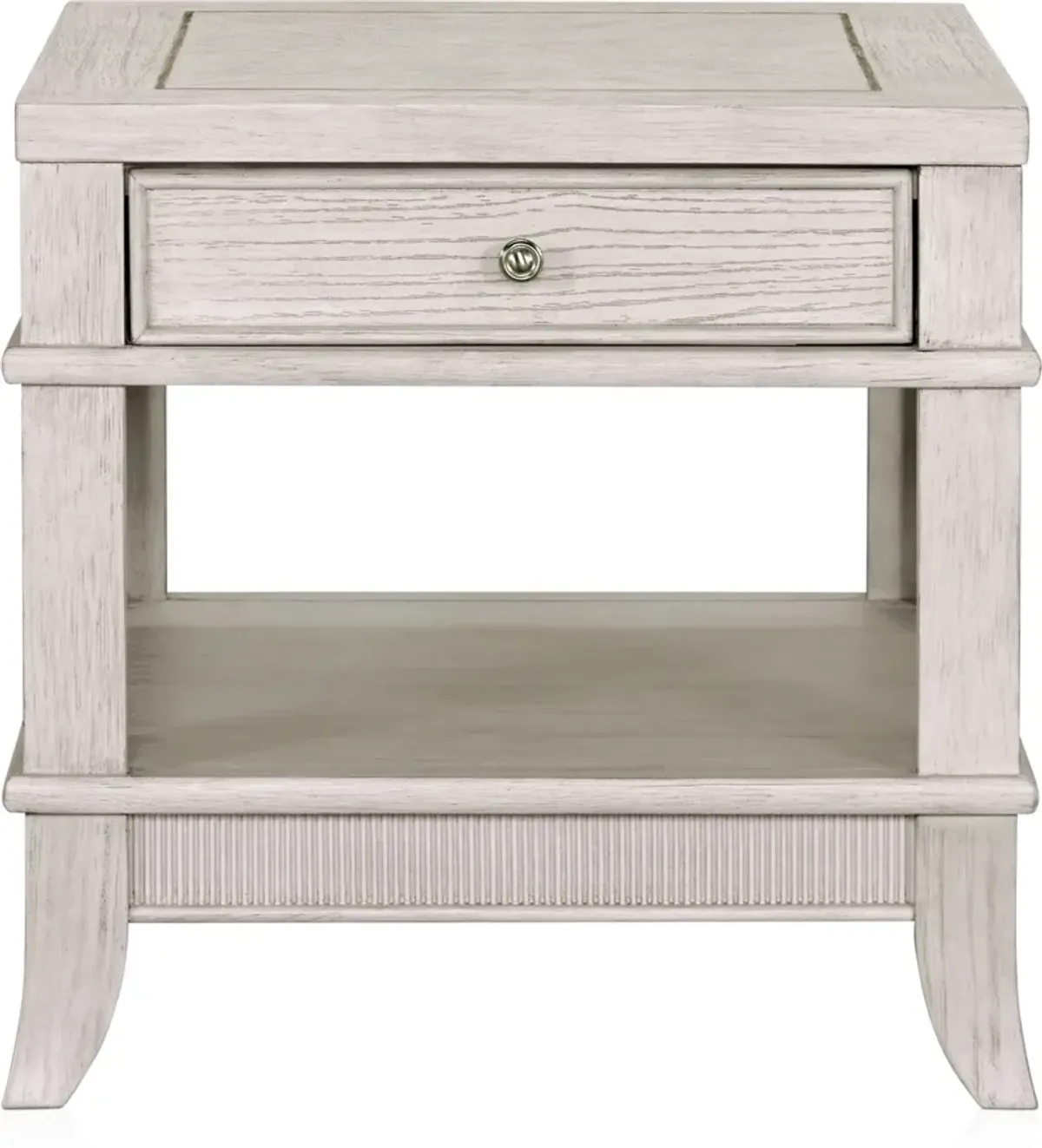 Hazel End Table - Water White