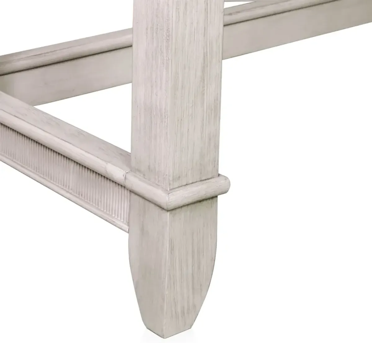 Hazel Gameday Console Table - Water White