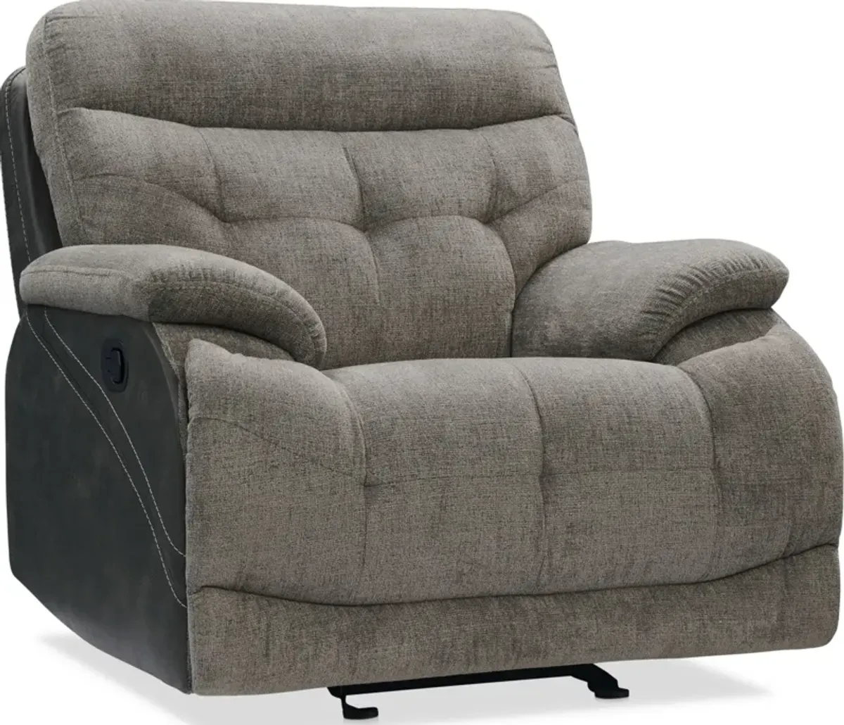 Beckett Glider Recliner - Gray