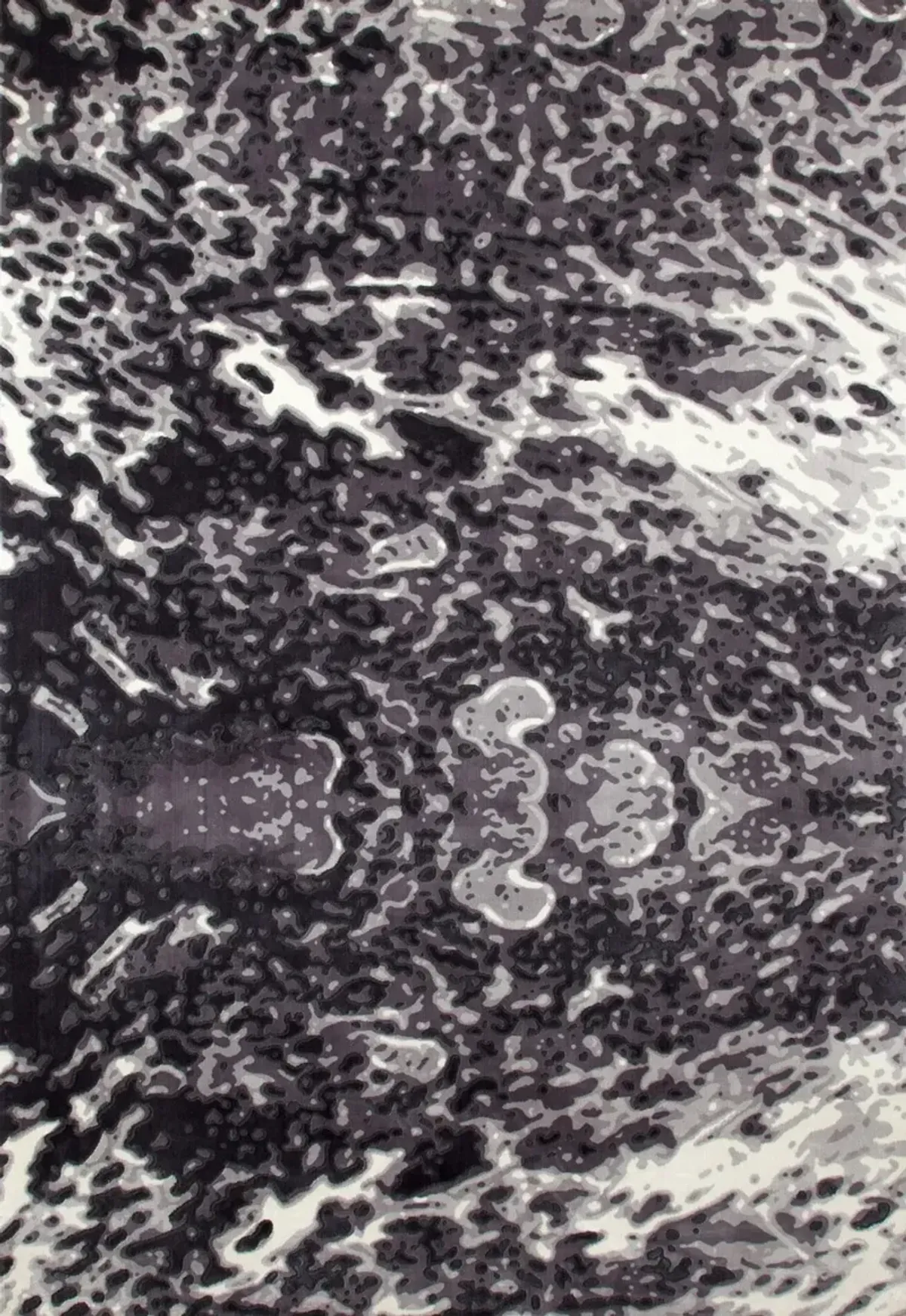 Titanium 5' x 8' Area Rug - Dark Gray