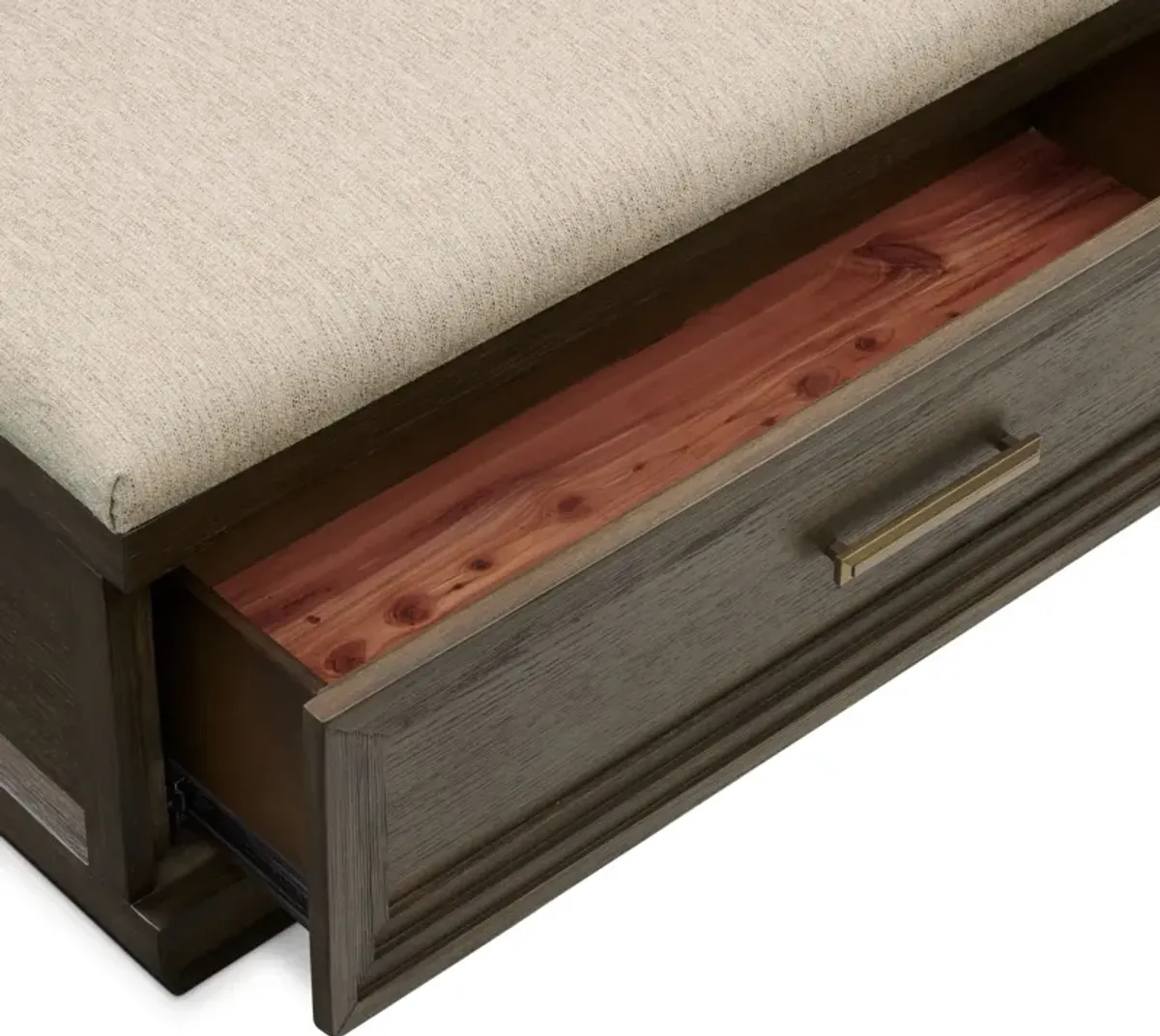 Arielle Queen Storage Bed - Tobacco