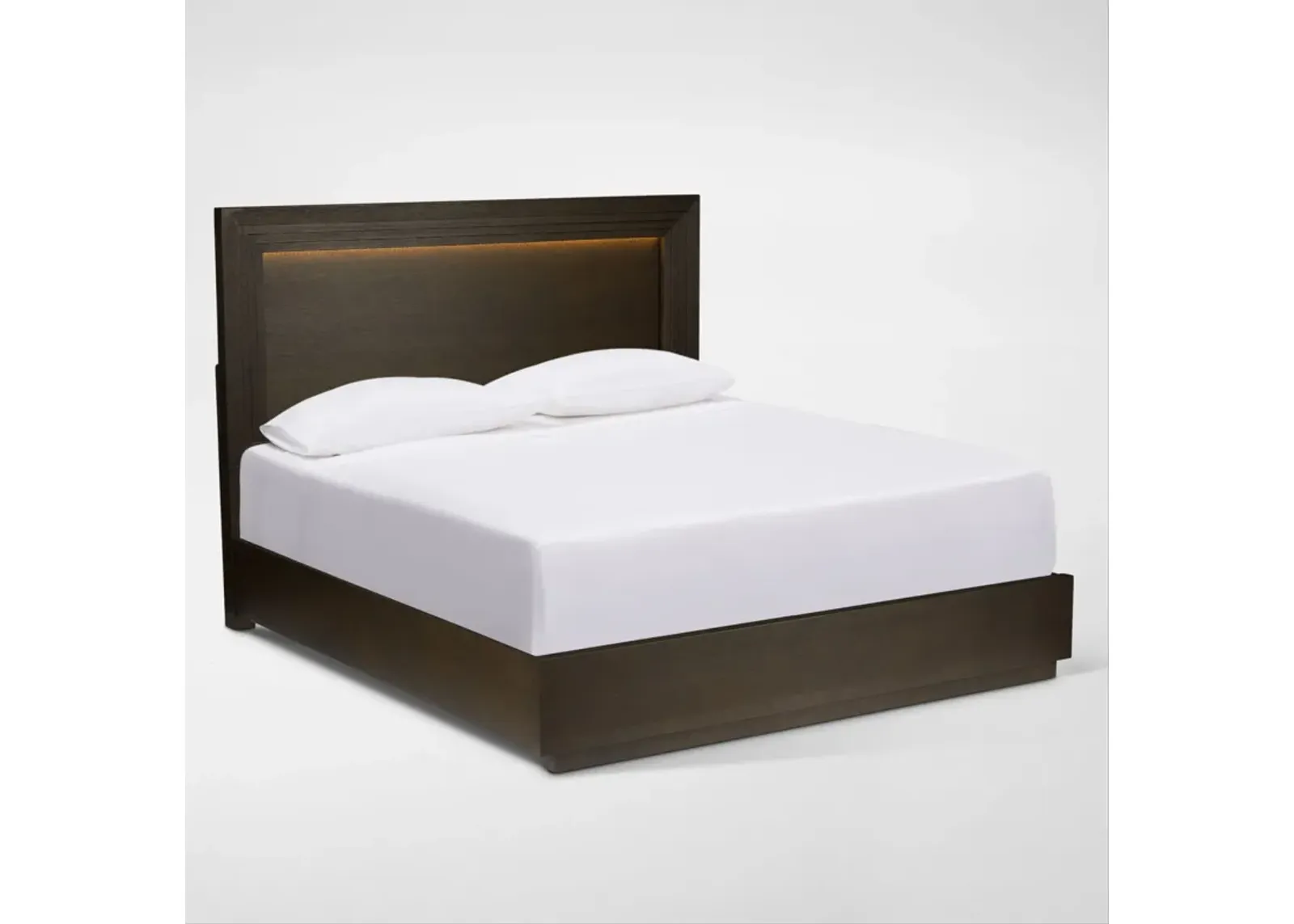 Arielle King Panel Bed - Tabacco