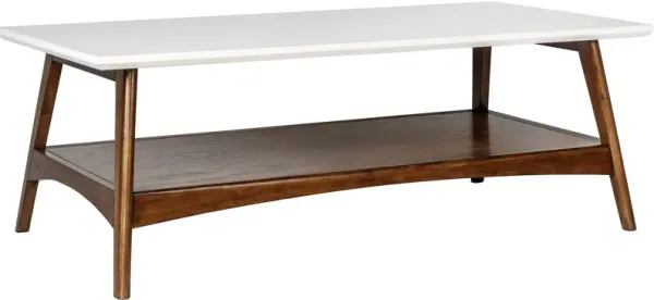 Copa Coffee Table - Pecan