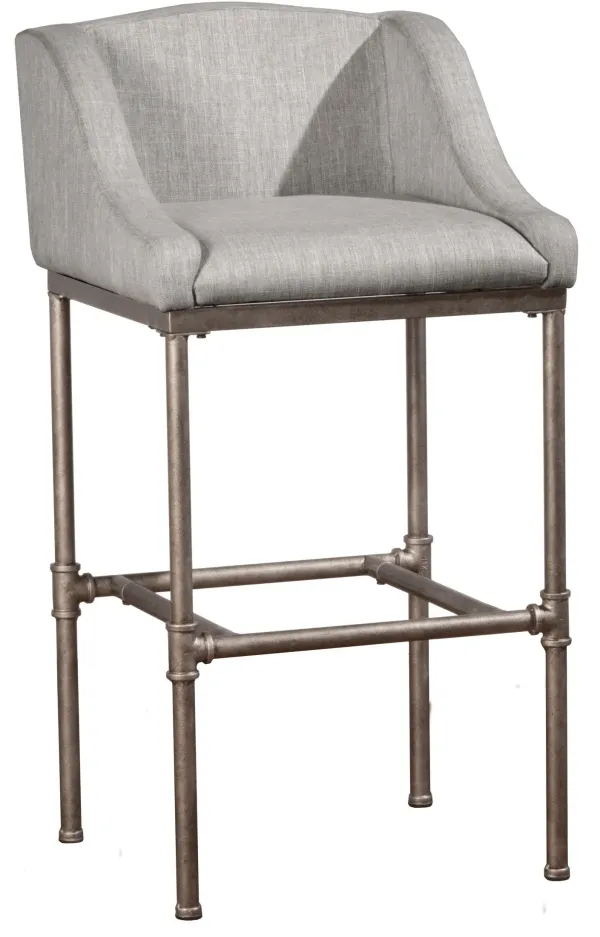 Kofi Counter-Height Stool - Silver