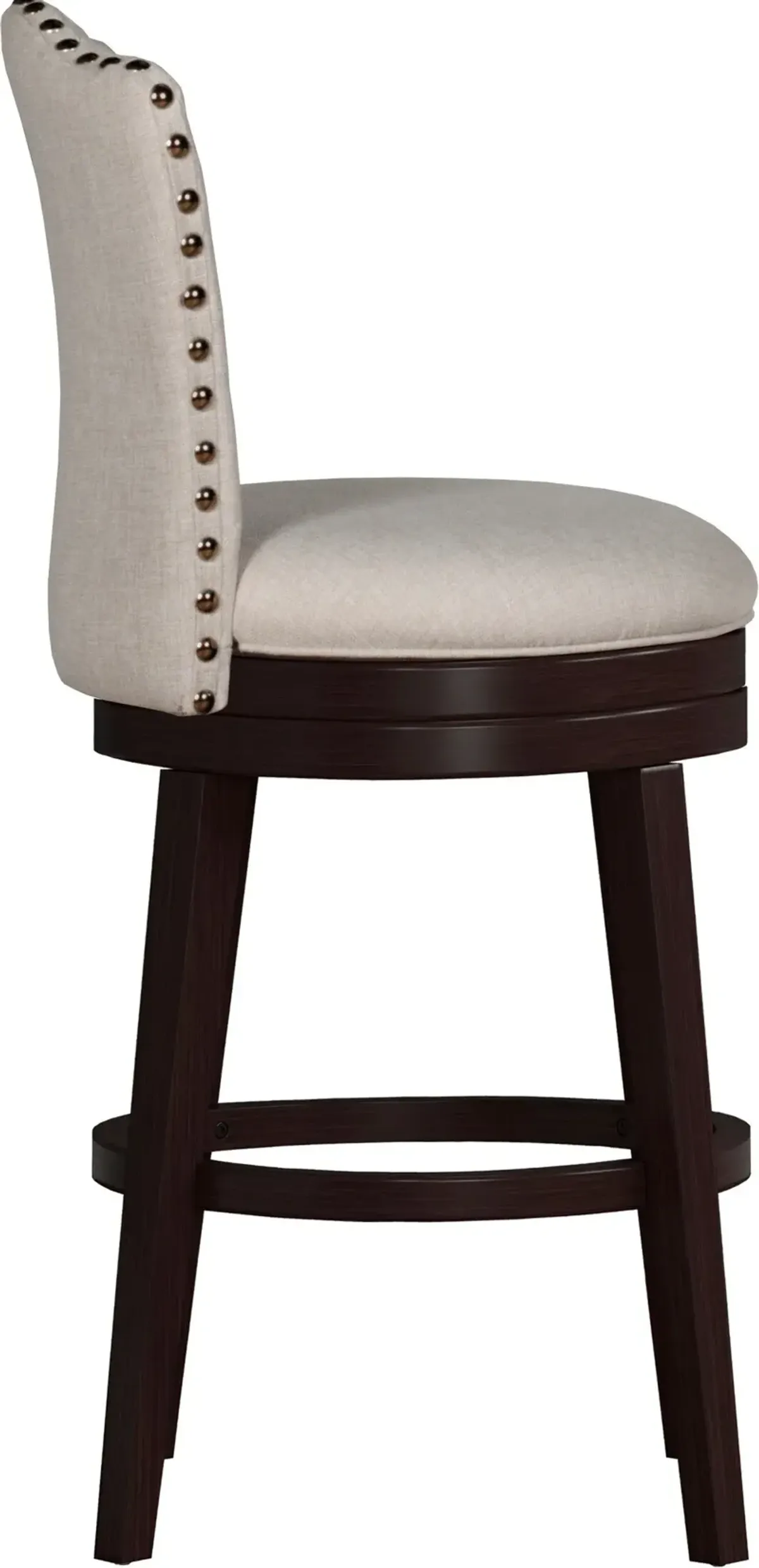 Naples Swivel Bar Stool - Beige