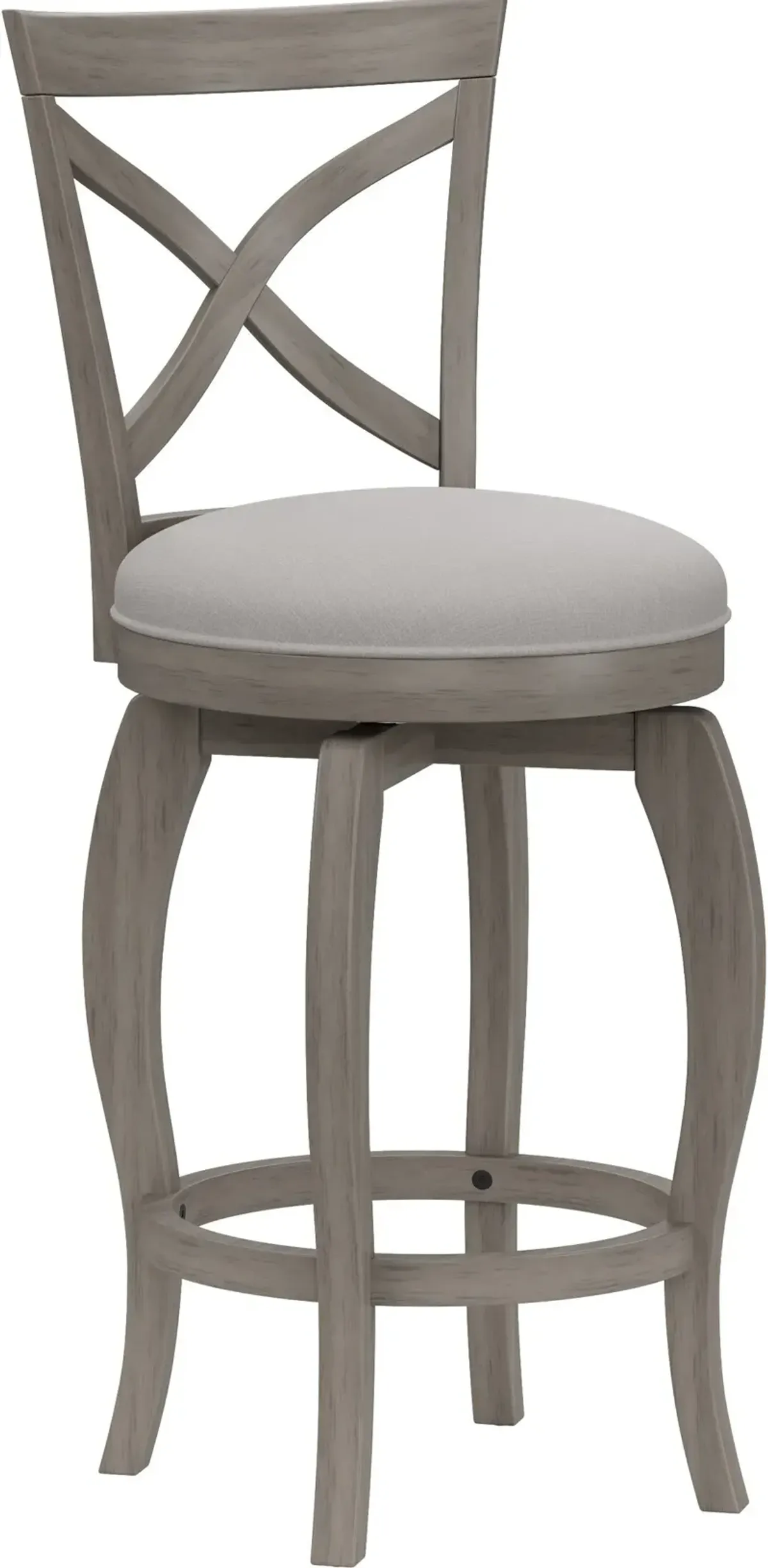 Positano Swivel Counter-Height Stool - Gray