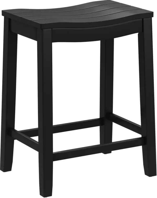 Verona Counter-Height Stool - Black