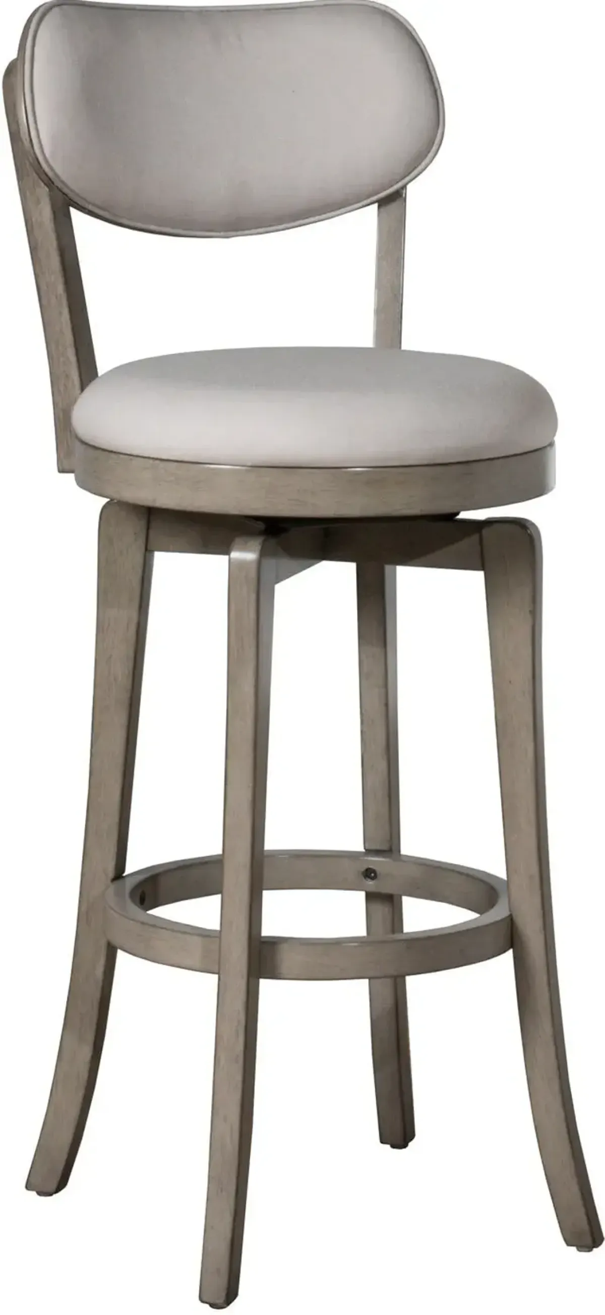 Bari Swivel Bar Stool - Gray