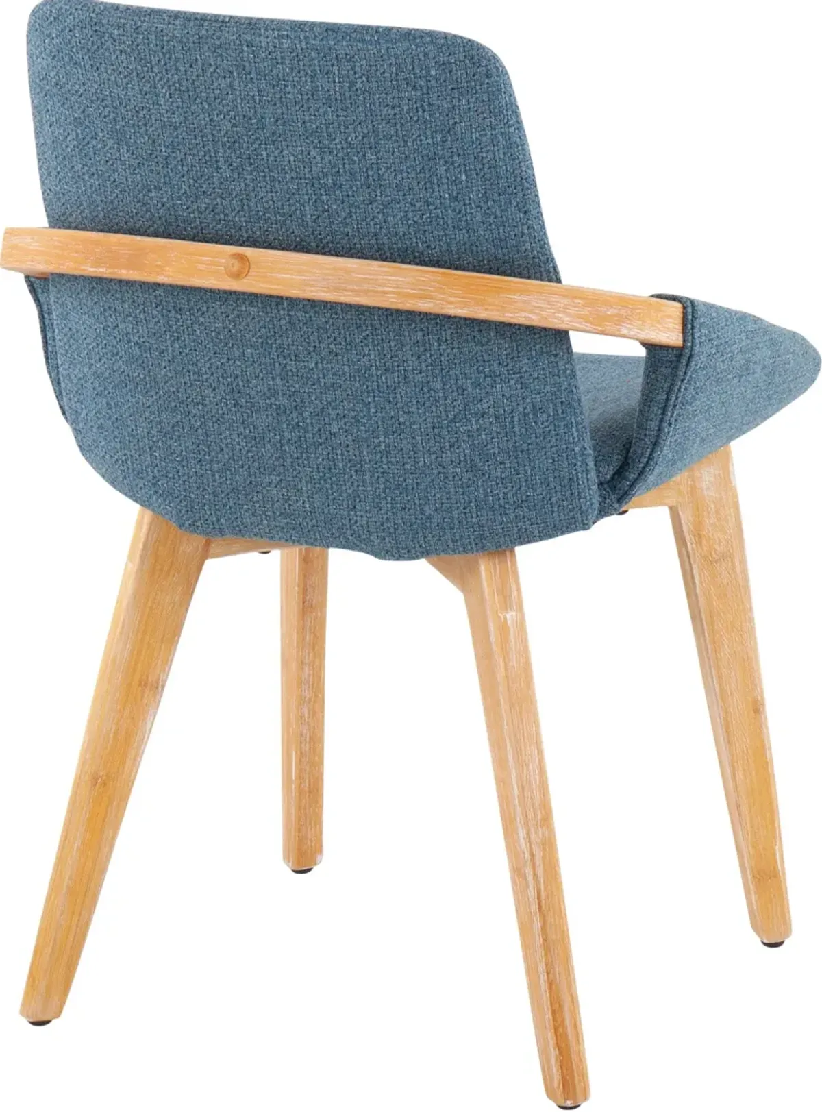 Glasgow Dining Chair - Natural/Blue