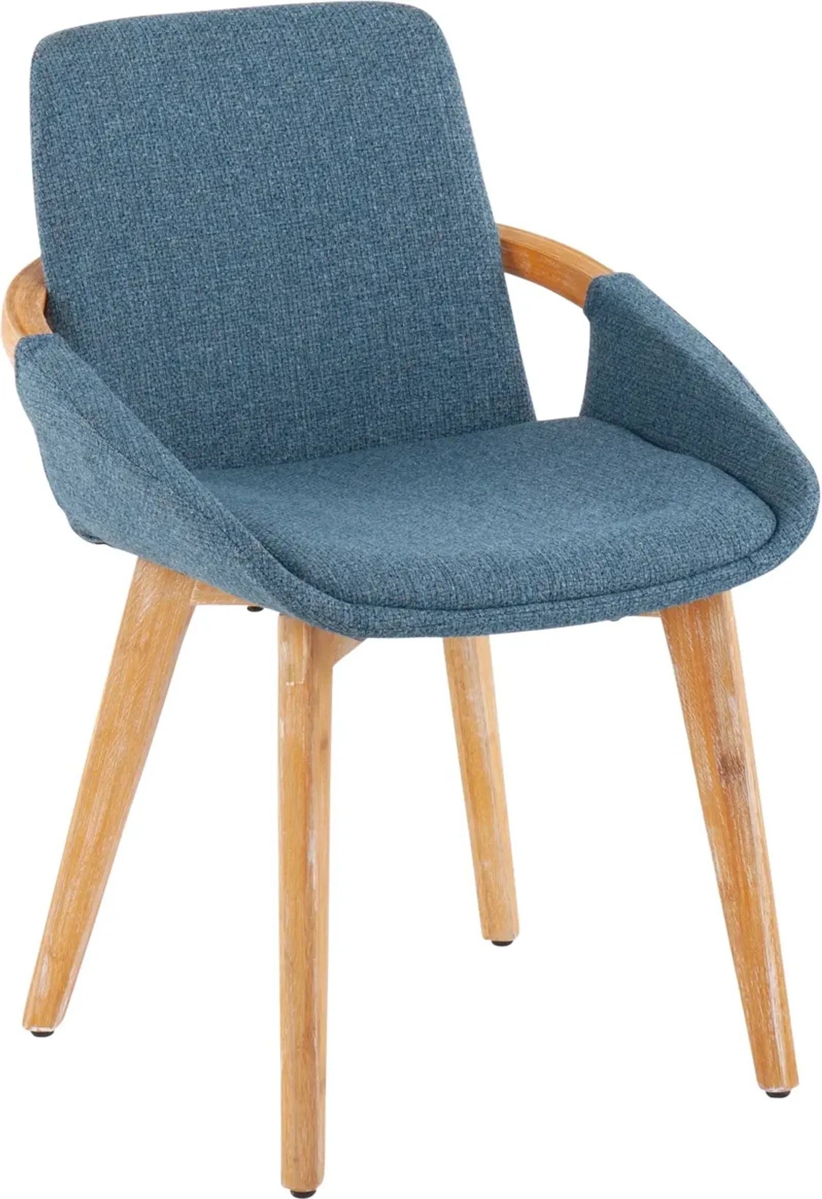 Glasgow Dining Chair - Natural/Blue