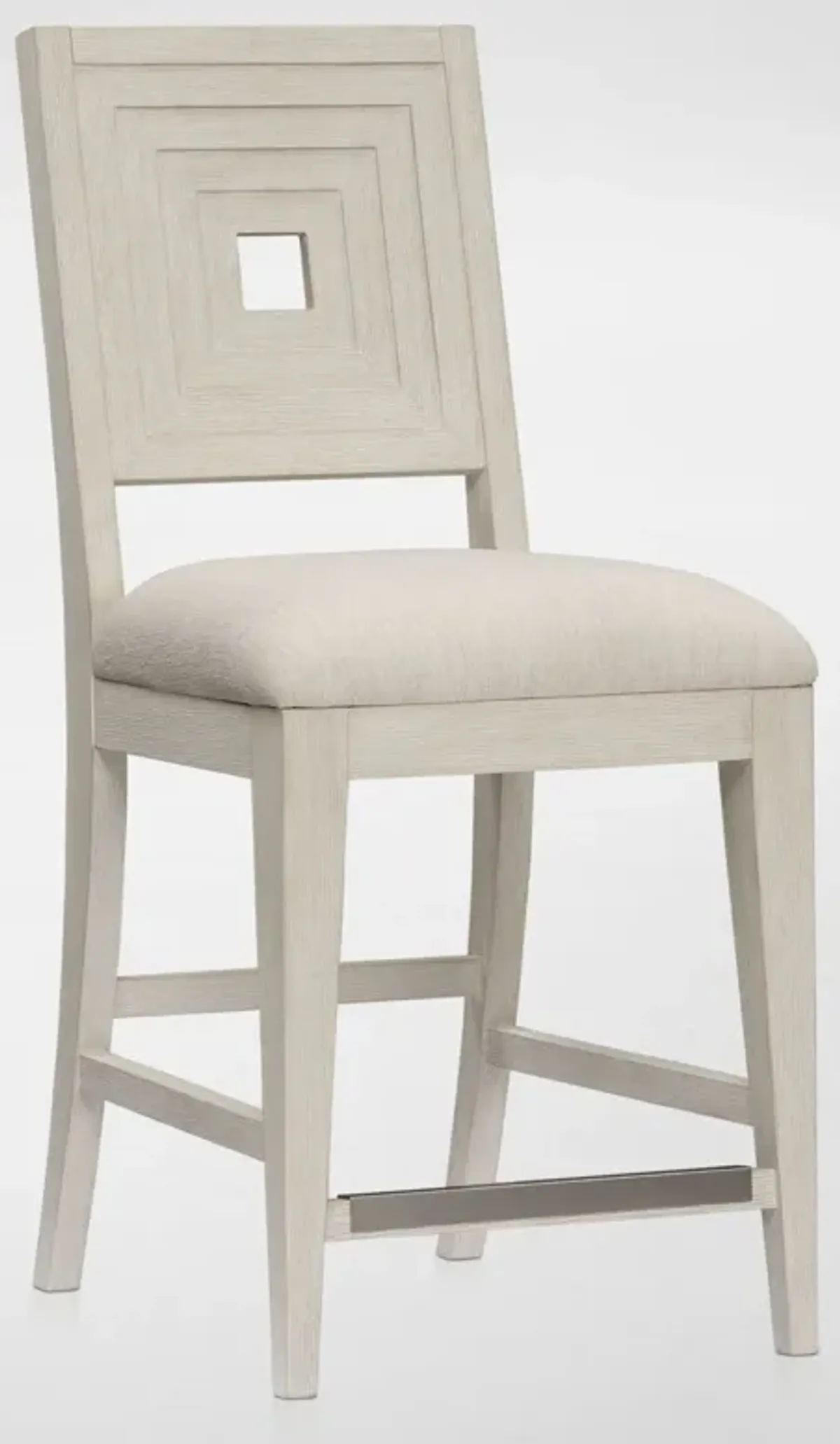 Arielle Counter-Height Stool - Parchment