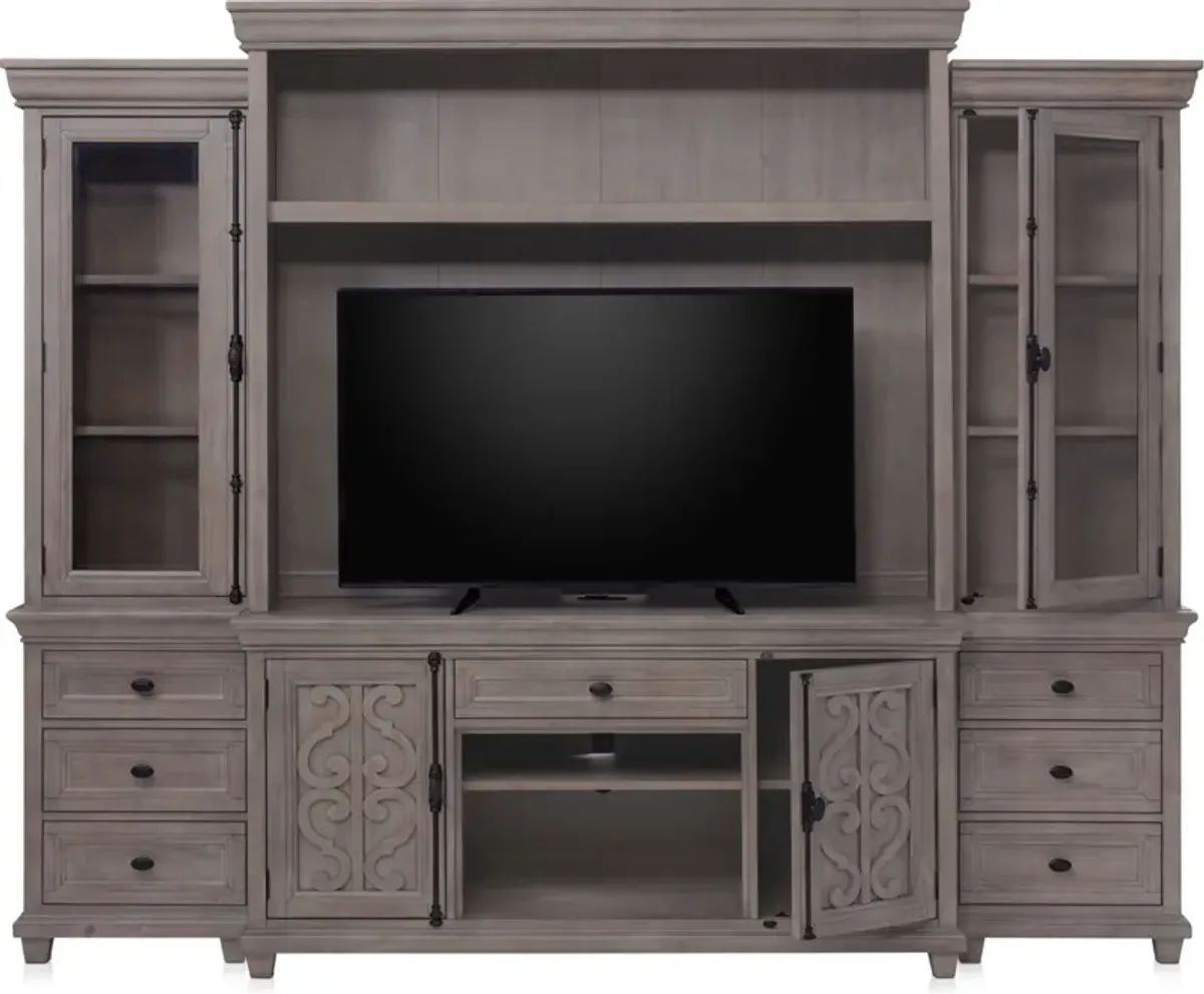 Charthouse Entertainment Wall - Gray