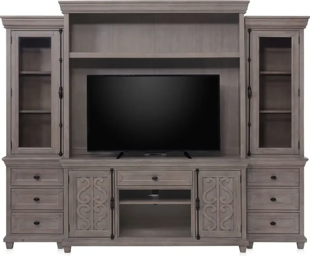 Charthouse Entertainment Wall - Gray