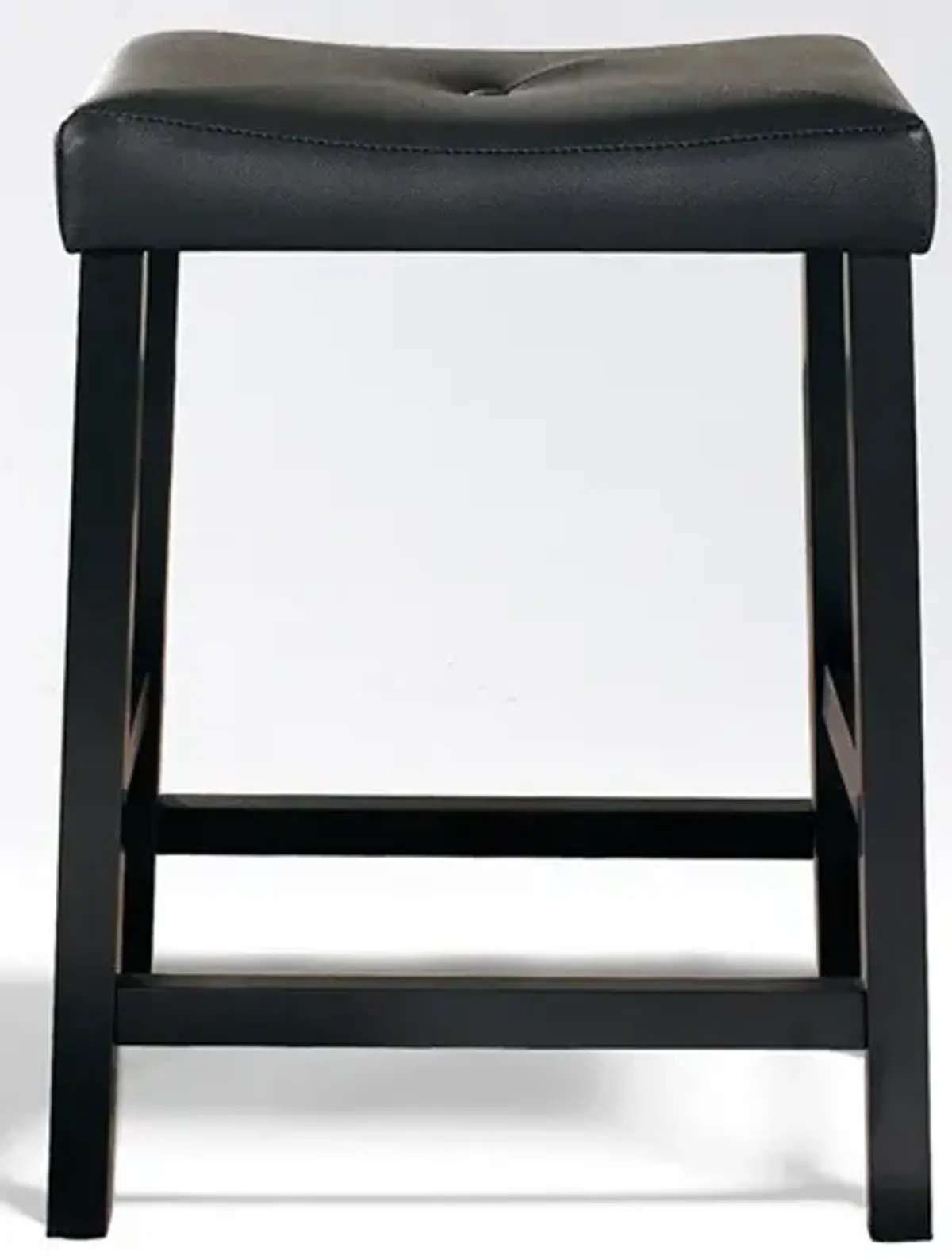 Truman Set of 2 Counter-Height Stools - Black