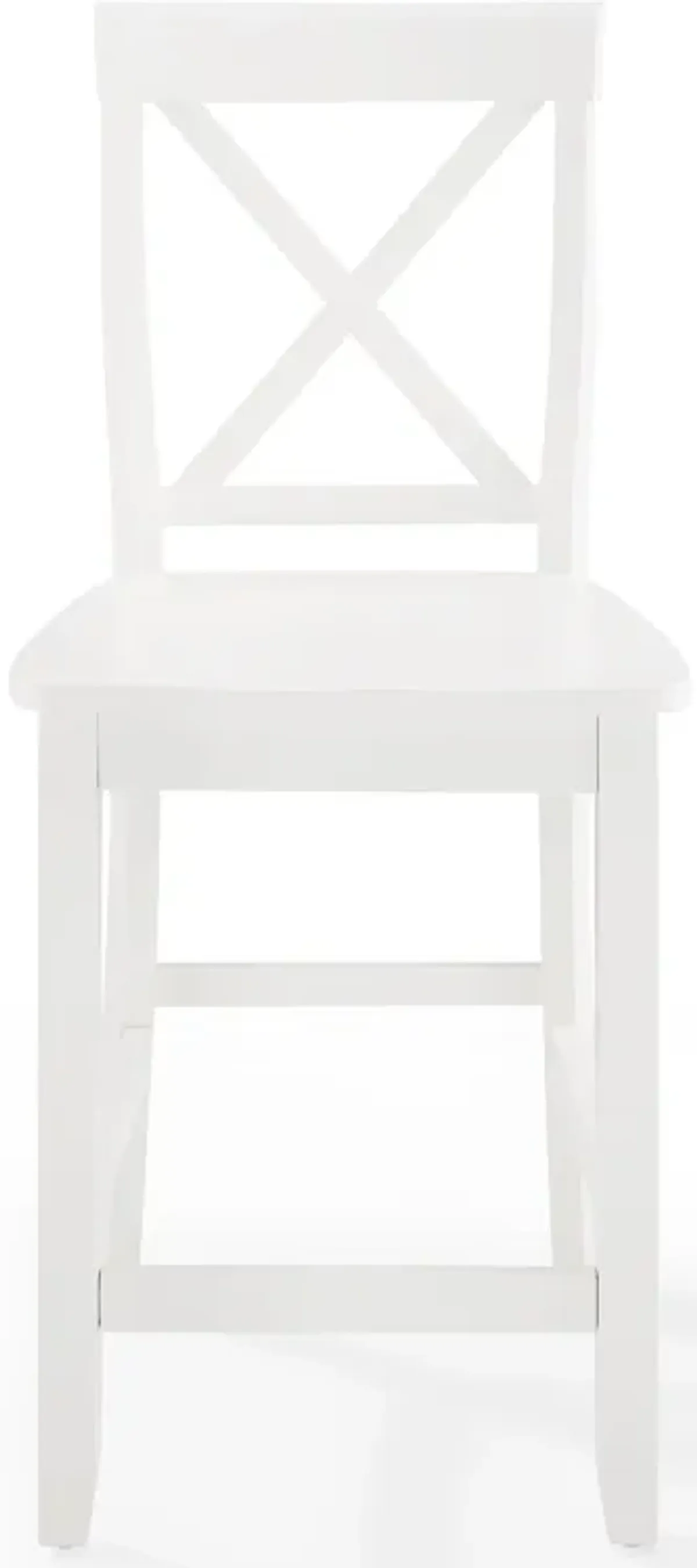 Kempton Set of 2 Counter-Height Stools - White